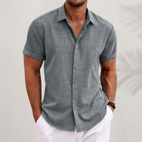 Stijn | Camisa clásica de lino