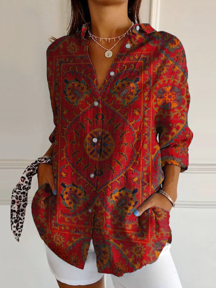 Tatiana | Camisa retro resistente