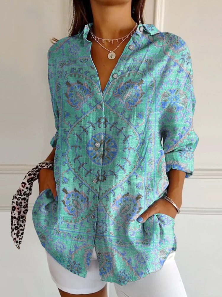Tatiana | Camisa retro resistente
