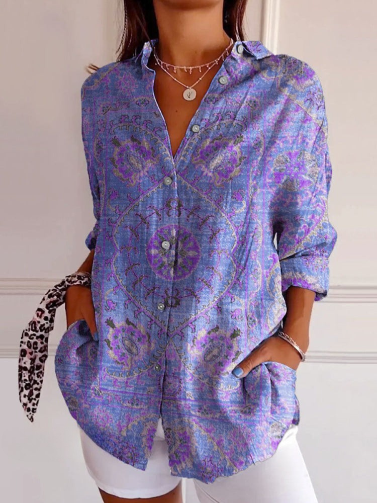 Tatiana | Camisa retro resistente