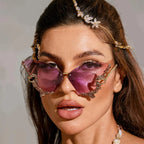 Cleo | Gafas de sol mariposa con look glamuroso