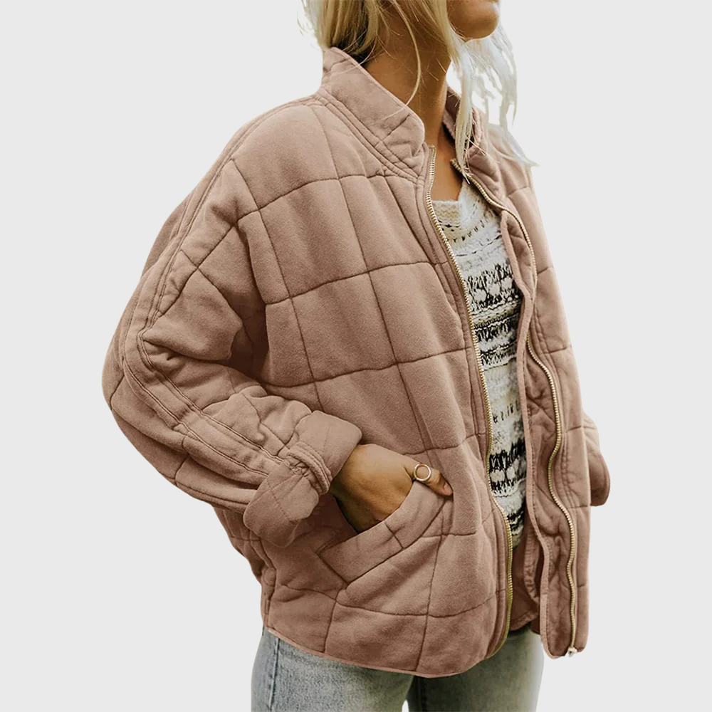 Ruth | Abrigo acolchado oversize de entretiempo