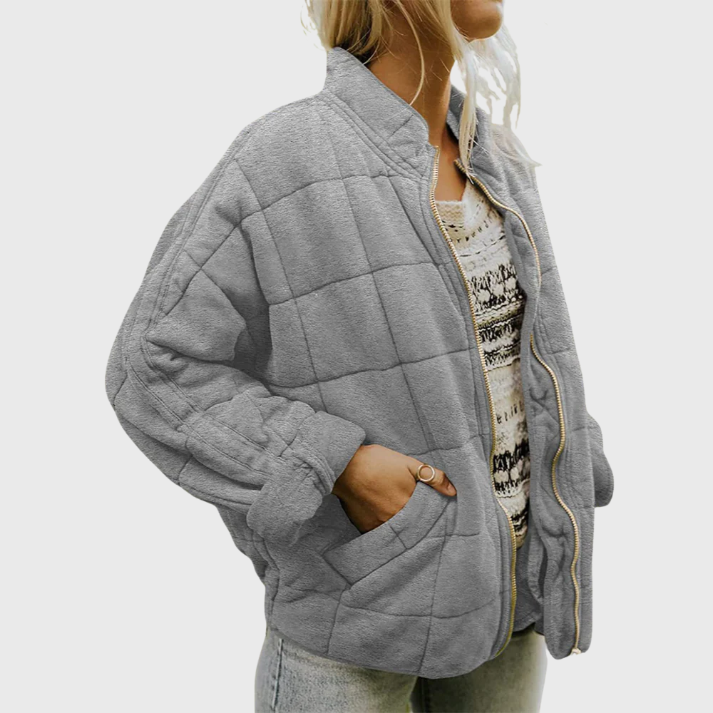 Ruth | Abrigo acolchado oversize de entretiempo