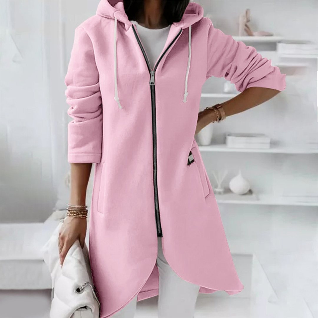 Julieta | Sudadera con capucha y cremallera