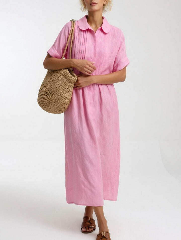 Alexis | Vestido camisero fluido de verano