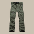 Afritsbare Broek Heren met Elastische Taille en Ritsen bij de Knie