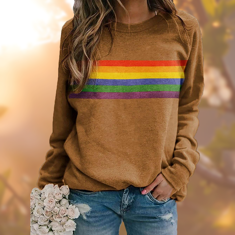 Concha | Jersey de cuello redondo con estampado llamativo