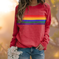 Concha | Jersey de cuello redondo con estampado llamativo
