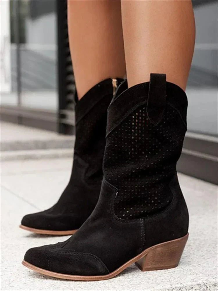 Palmira | Botas altas de piel vegana