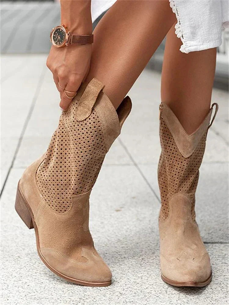 Palmira | Botas altas de piel vegana