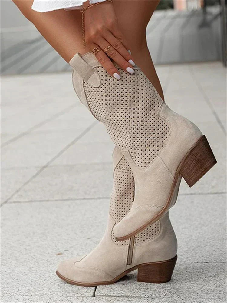 Palmira | Botas altas de piel vegana