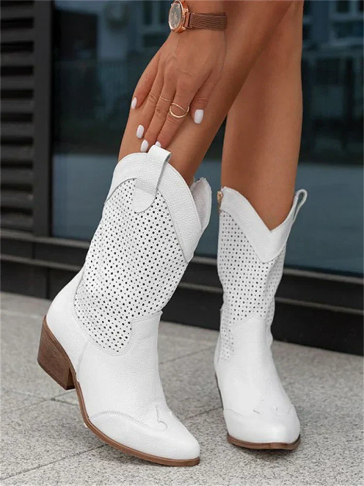 Palmira | Botas altas de piel vegana