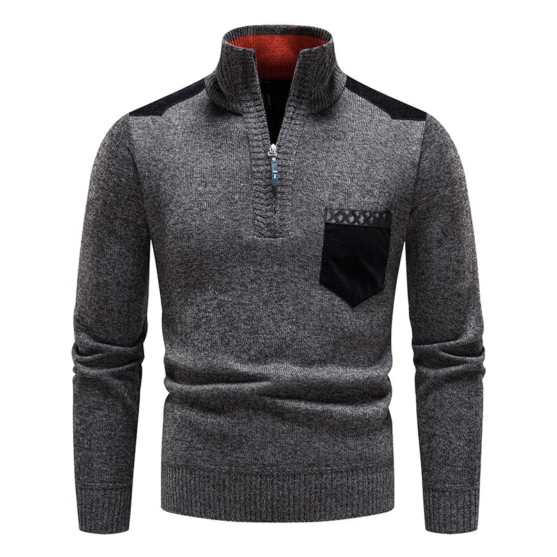 Maximiliano | Jersey polar con media cremallera