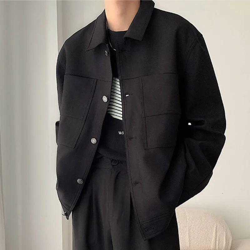 Lucas – Men’s Jacket in Modern Korean Style