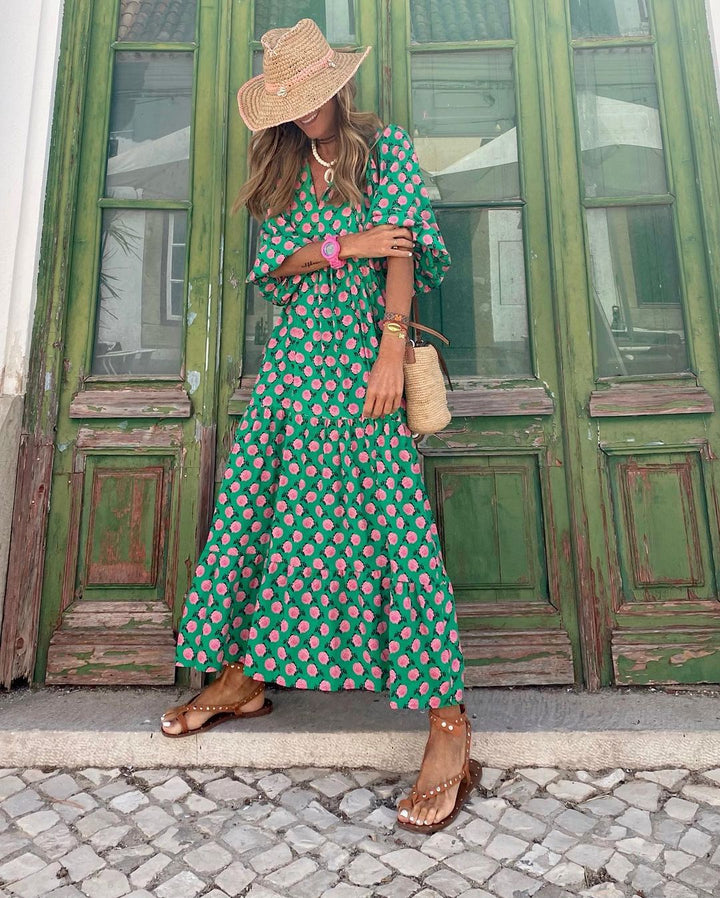 Maila | Vestido maxi bohemio