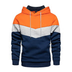 Leandro | Sudadera con capucha de bloques de color