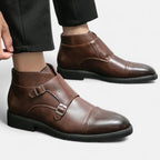 Hipólito | Botines con hebillas monk