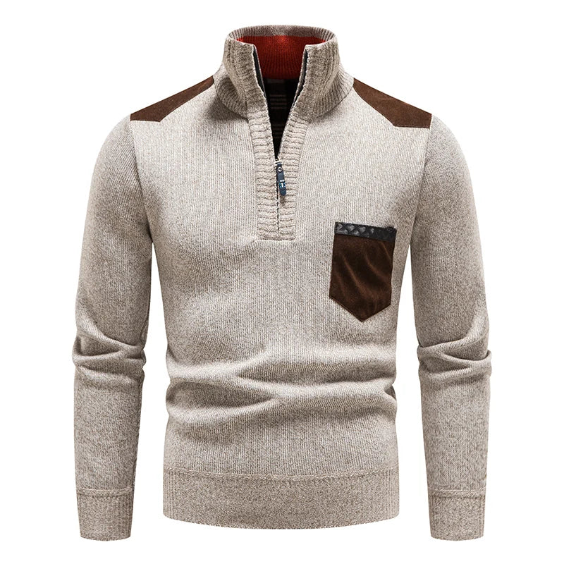 Maximiliano | Jersey polar con media cremallera