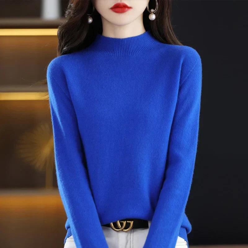 Irune | Jersey de punto minimalista en 17 colores