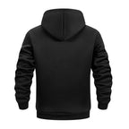 Amancio | Sudadera de invierno con capucha y botones