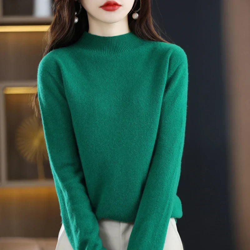 Irune | Jersey de punto minimalista en 17 colores