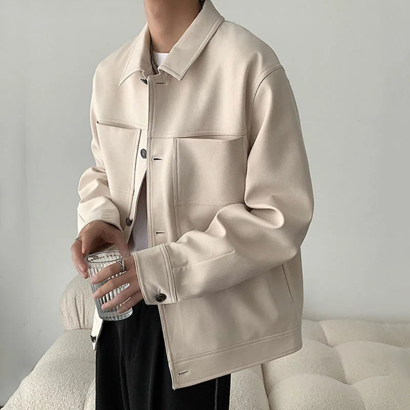 Lucas – Men’s Jacket in Modern Korean Style