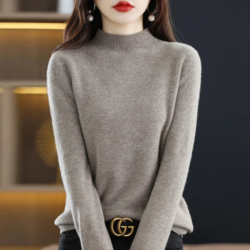 Irune | Jersey de punto minimalista en 17 colores