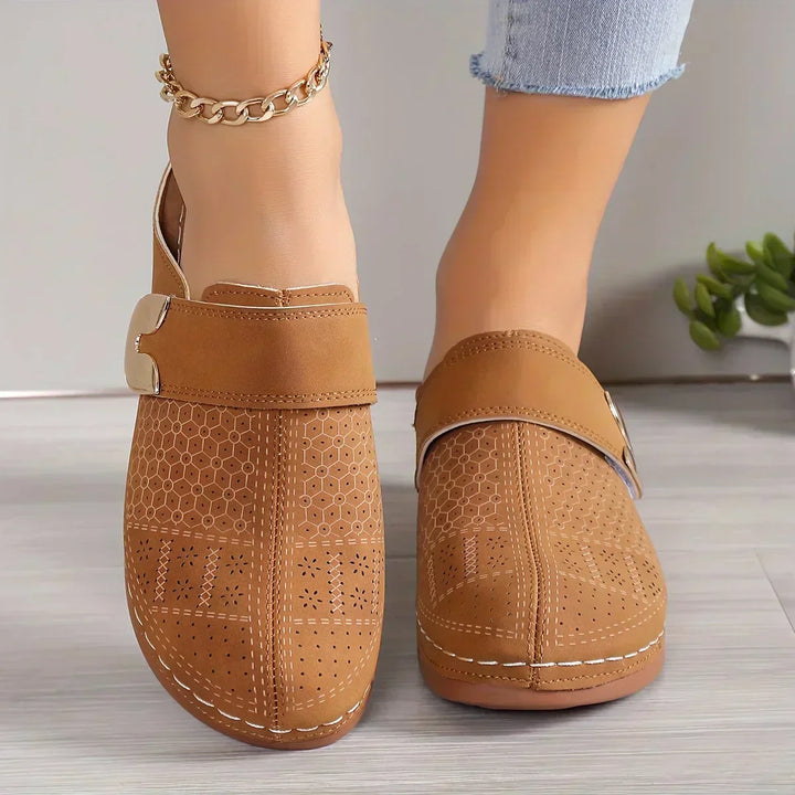 Marel | Elegantes sandalias de cuña con soporte para mujer