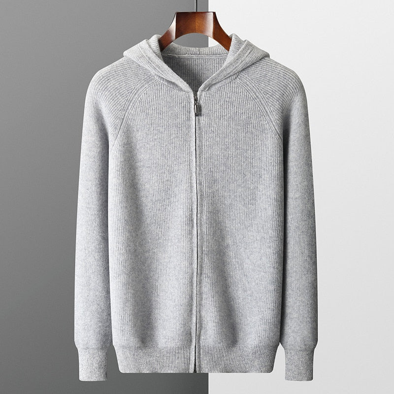Abel | Sudadera con capucha y cremallera completa