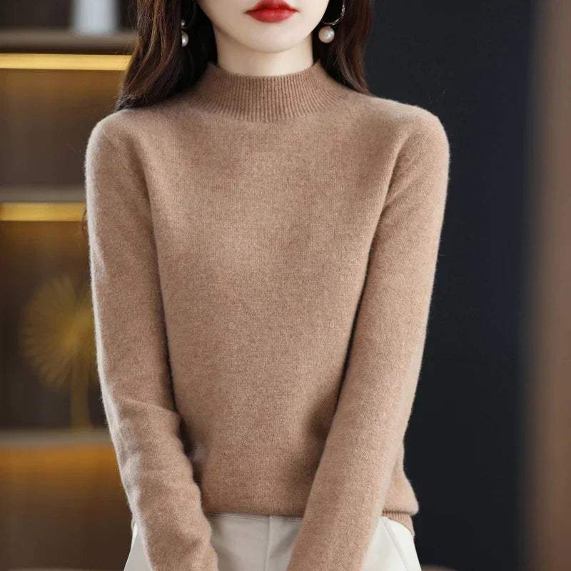 Irune | Jersey de punto minimalista en 17 colores