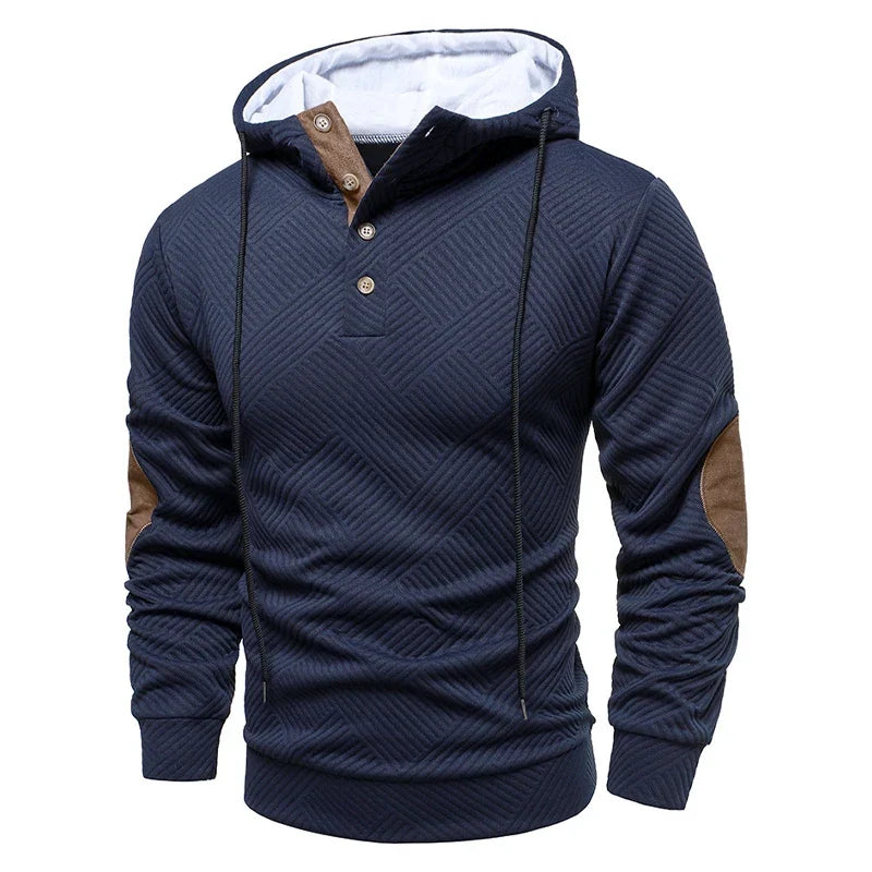 Octavio | Jersey con capucha y botones
