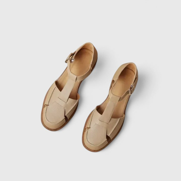 Olatz | Sandalias cerradas con tira en T