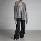 Vest Dames Gebreid met Knoopsluiting en Zachte Comfortabele Textuur