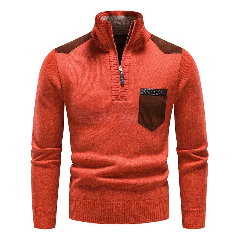 Maximiliano | Jersey polar con media cremallera