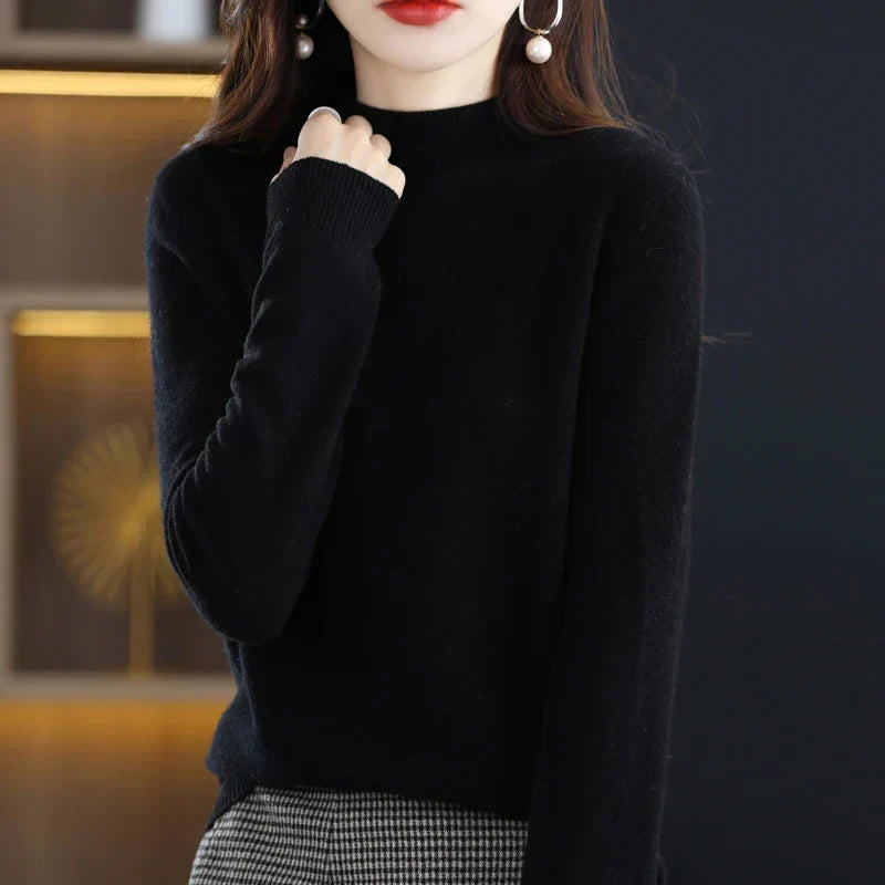Irune | Jersey de punto minimalista en 17 colores