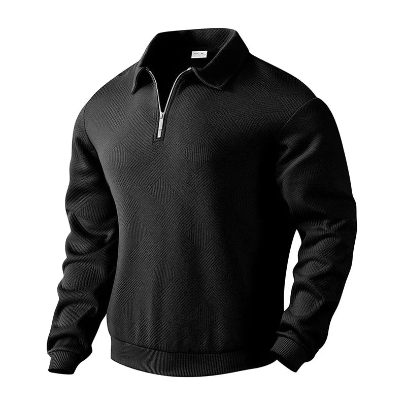 Jacinto | Jersey con cuello de cremallera