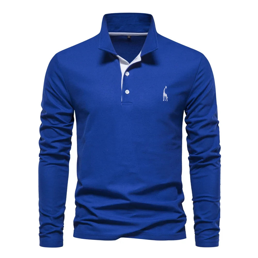 Beeckhoven™ | Casual Poloshirt Met Lange Mouwen