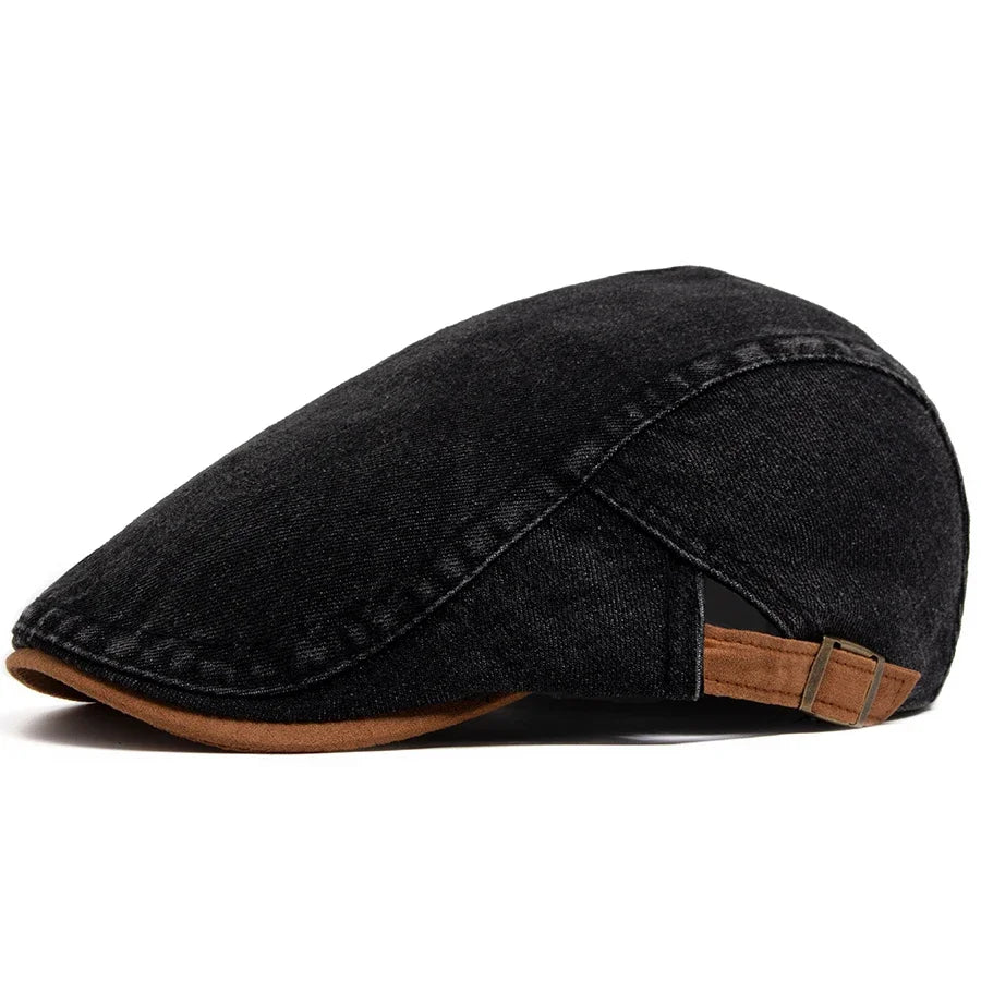Otto | Gorra plana denim premium para hombre (1+1 GRATIS)