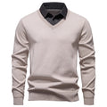Bernabé | Jersey con cuello de camisa