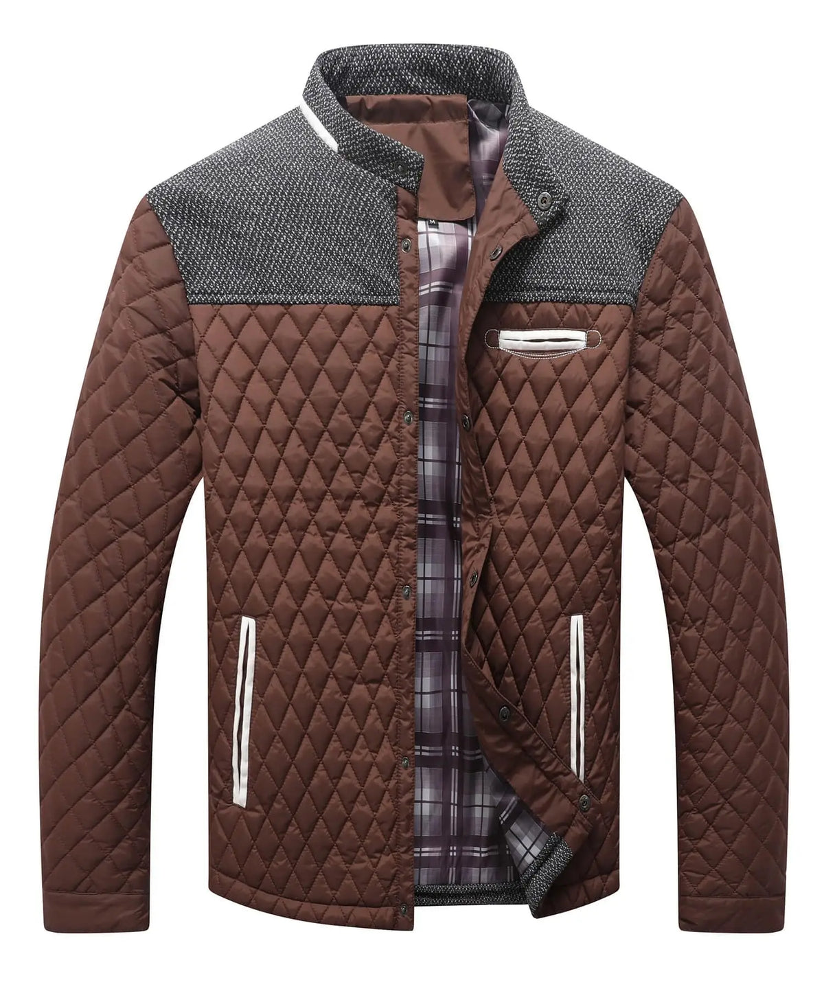 Luis | Chaqueta de invierno clásica acolchada