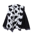 Nieves | Chaqueta reversible con corazones