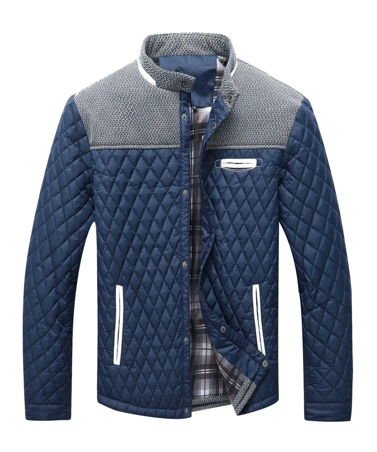Luis | Chaqueta de invierno clásica acolchada