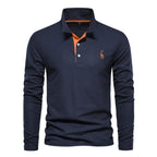 Beeckhoven™ | Casual Poloshirt Met Lange Mouwen