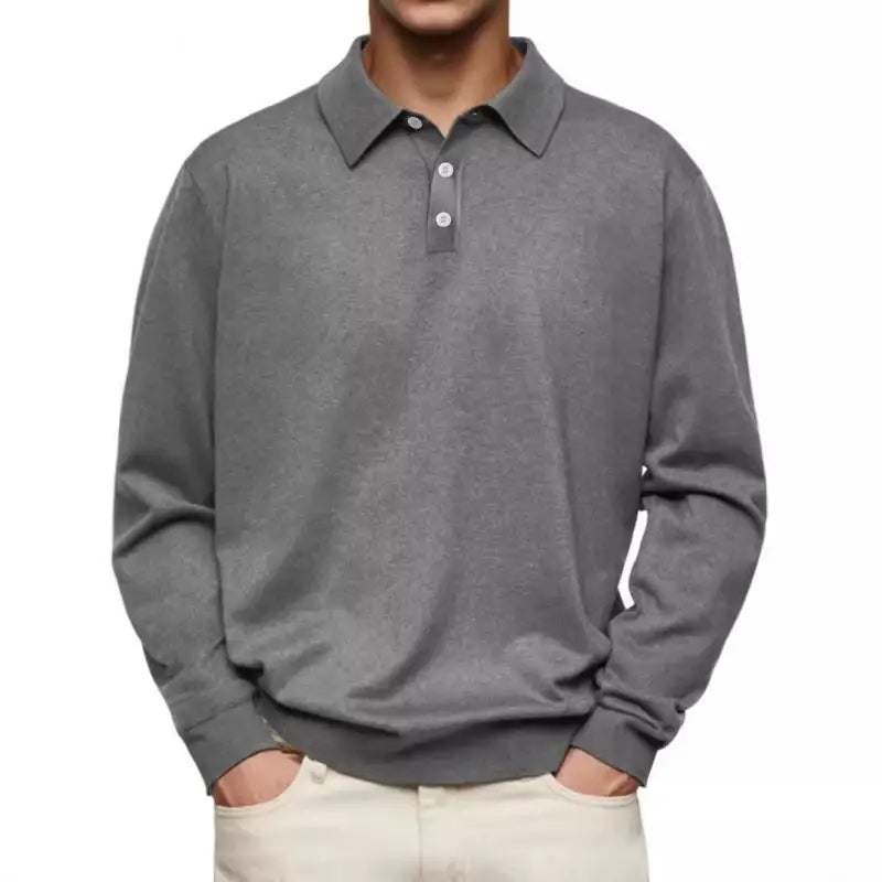 Beeckhoven™ | Casual Poloshirt Met Lange Mouwen