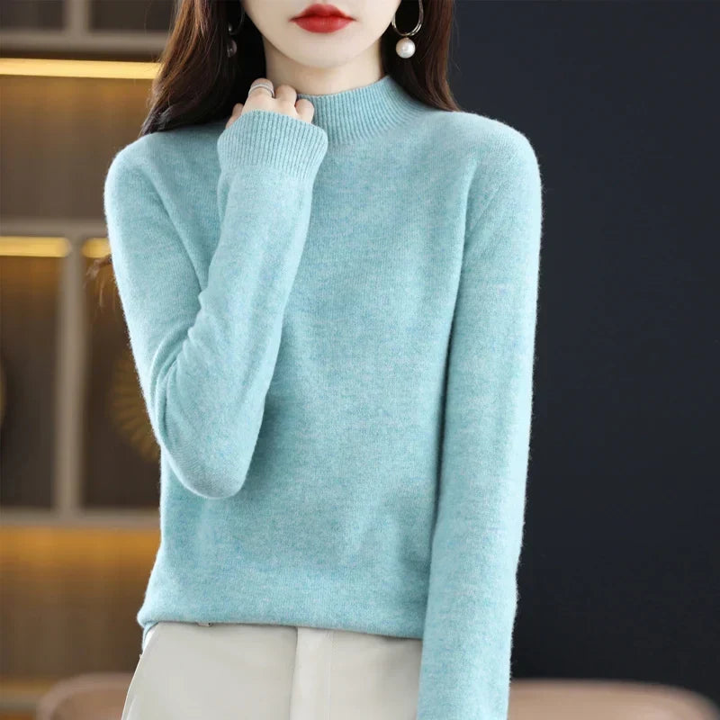 Irune | Jersey de punto minimalista en 17 colores