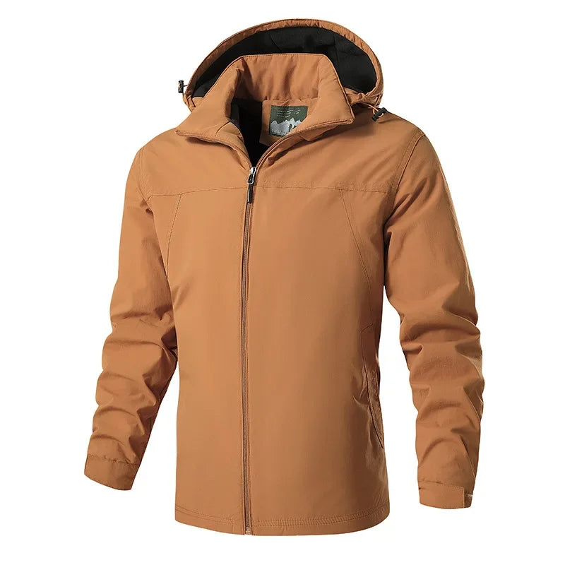 Jaime | Chaqueta de invierno forrada cortavientos e impermeable