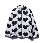 Nieves | Chaqueta reversible con corazones