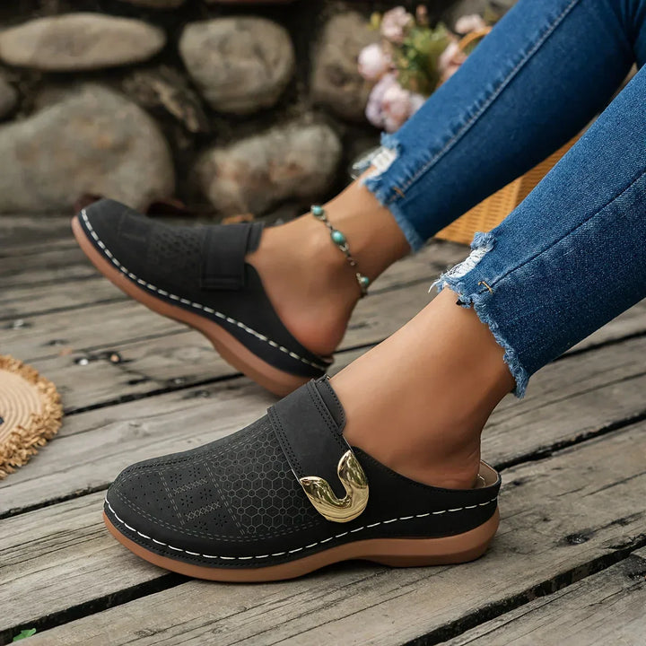 Marel | Elegantes sandalias de cuña con soporte para mujer