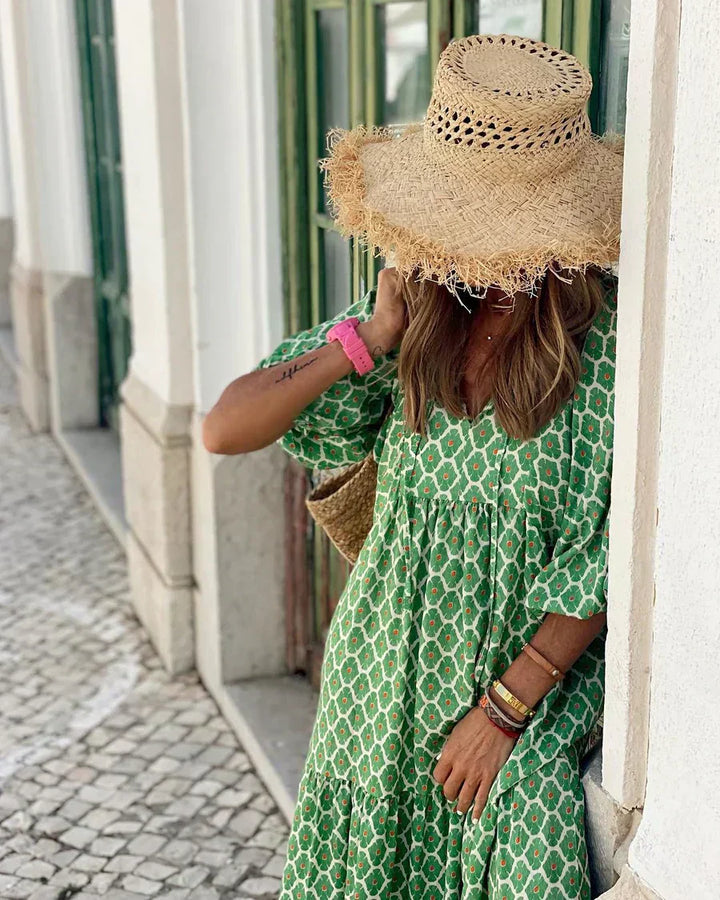 Maila | Vestido maxi bohemio
