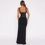 Aubrey | Abendkleid mit Spitzendetails